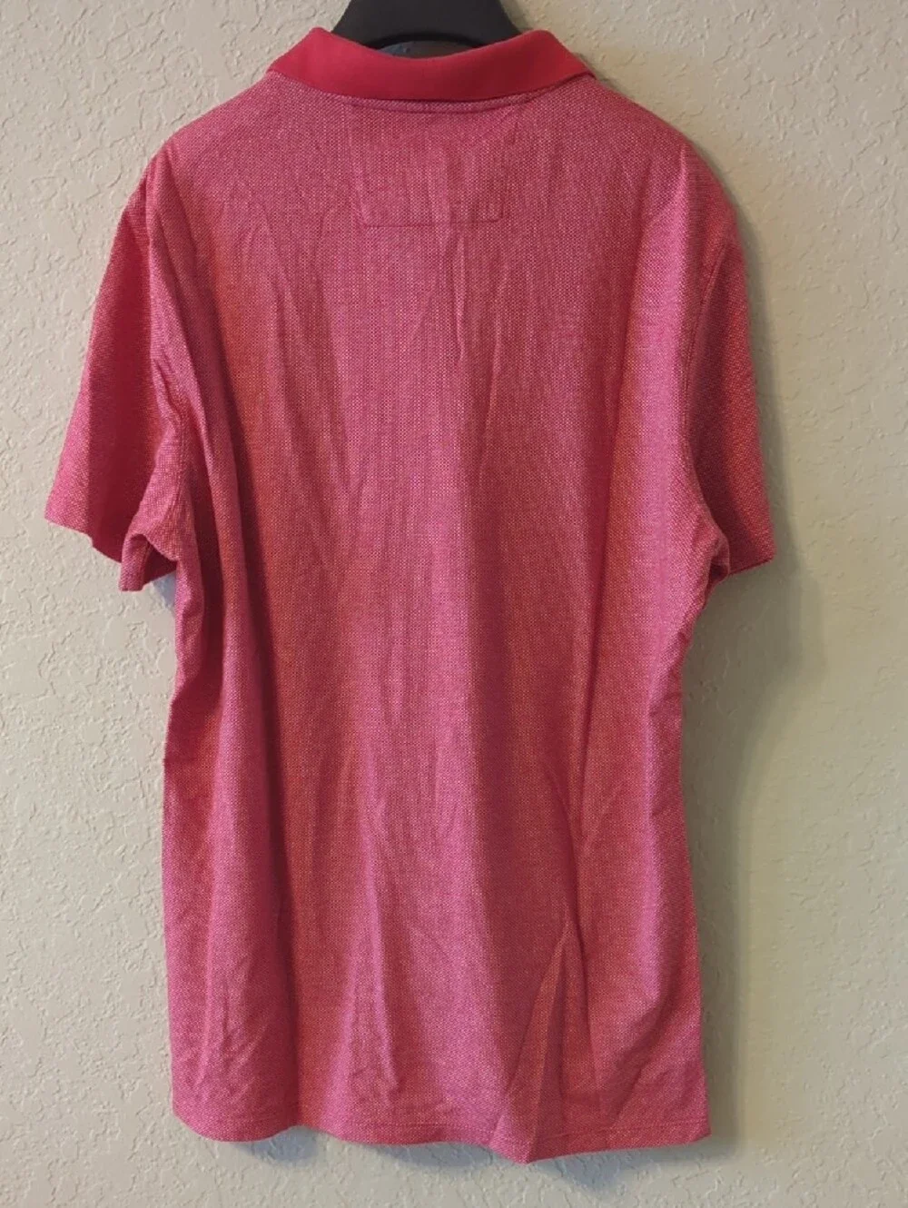 Banana Republic Men's Heathered Pink Polo
